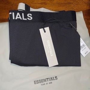 Essentials Black Leggings Size L